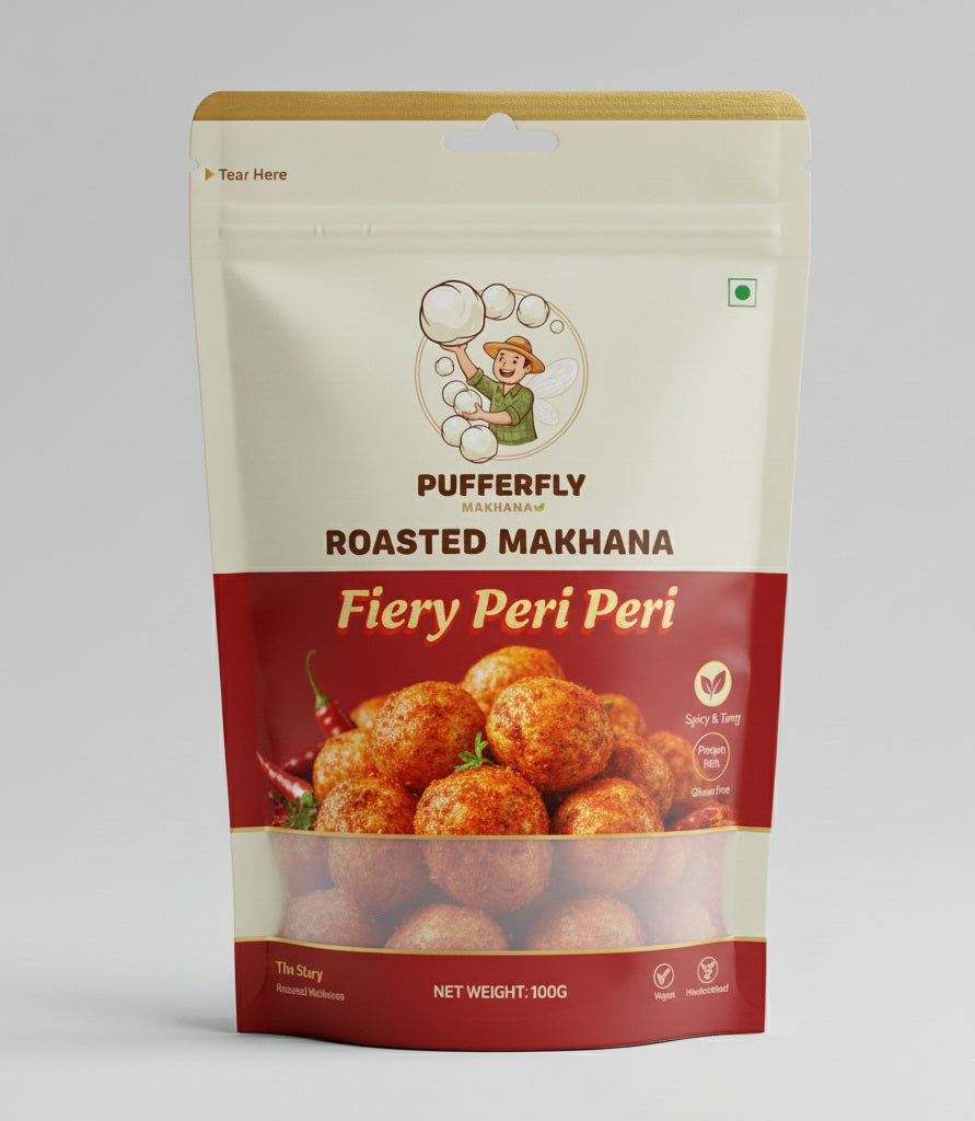 Fiery Peri Peri Roasted Makhana