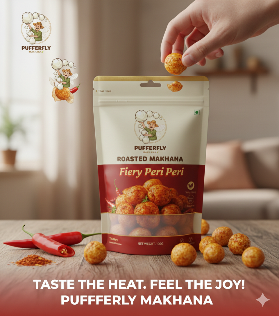 Fiery Peri Peri Roasted Makhana